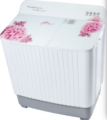 China Doppelwannen-Waschmaschine der natürlichen Größe mit Heizung, tragbarer Waschmaschine und Spinner fournisseur