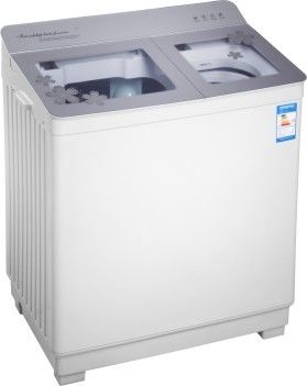 China wassereffiziente Spitzenlader-Waschmaschinen der Wannen-13kg zwei mit versteckter Griff-Platte fournisseur